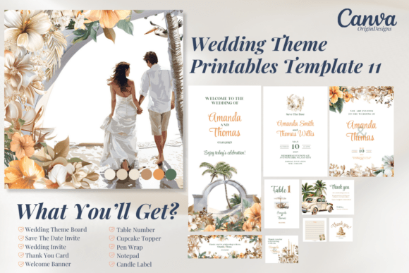 Download Wedding Canva Template - Canva Collection