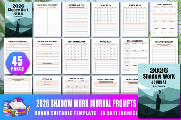 Download 2026 Shadow Work Journal Prompts - Premium Resources