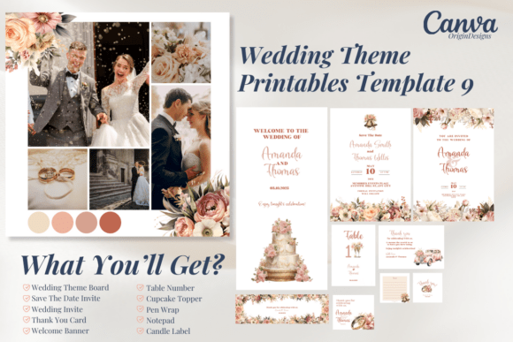 Download Canva Template Wedding - Canva Collection