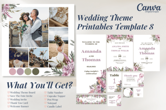 Download Canva Template Wedding - Canva Collection