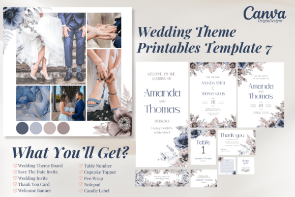 Download Canva Template Wedding - Canva Collection