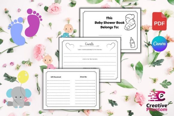 Download Baby Shower Guest Book Interior - Guest book interior Collection