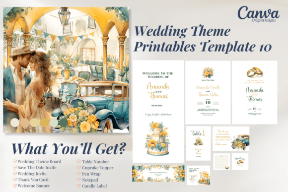 Download Canva Template Wedding - Canva Collection