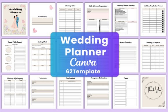 Download Wedding Planner Canva Interior - Premium Resources