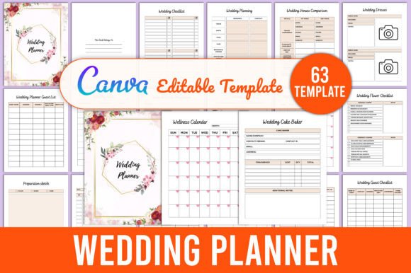 Download Wedding Planner Canva Template - Premium Resources